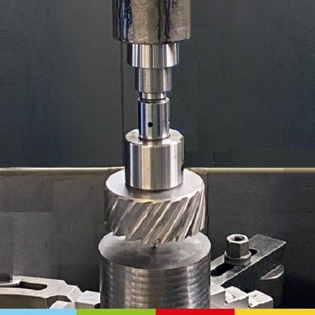 BDS arbor with manual lubrication cutting steel