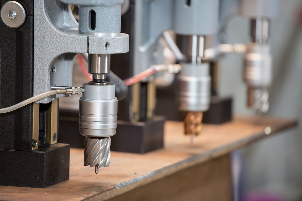 BDS KEYLESS arbor on magnetic drills