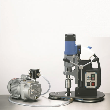 BDS vacuum clamping system ZAV 400 with magnetic drill