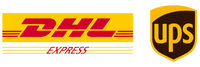 Delivered by DHL Express and UPS