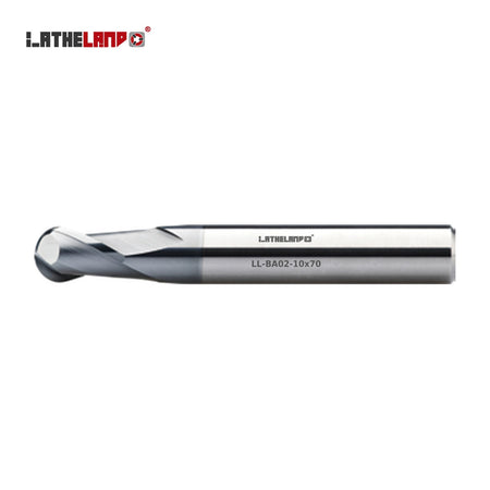 LATHELAND® Ball Nose Cutter, up to 35 HRC, 2 Flutes – BA02
