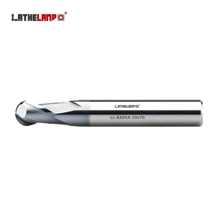 Ball Nose Cutter, 36–50 HRC, 2 Flutes, AlCrN / AlTiN