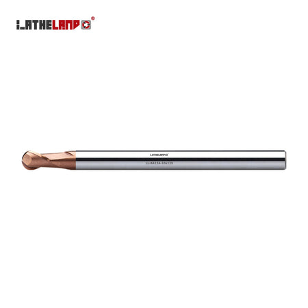 LATHELAND® Extra-Long Ball Nose Cutter, 36–50 HRC, 2 Flutes, AlTiN / TiSiN multilayer – BA13