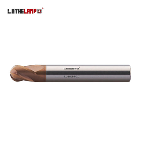 LATHELAND® Ball Nose Cutter, 53–68 HRC, 4 Flutes – BA19
