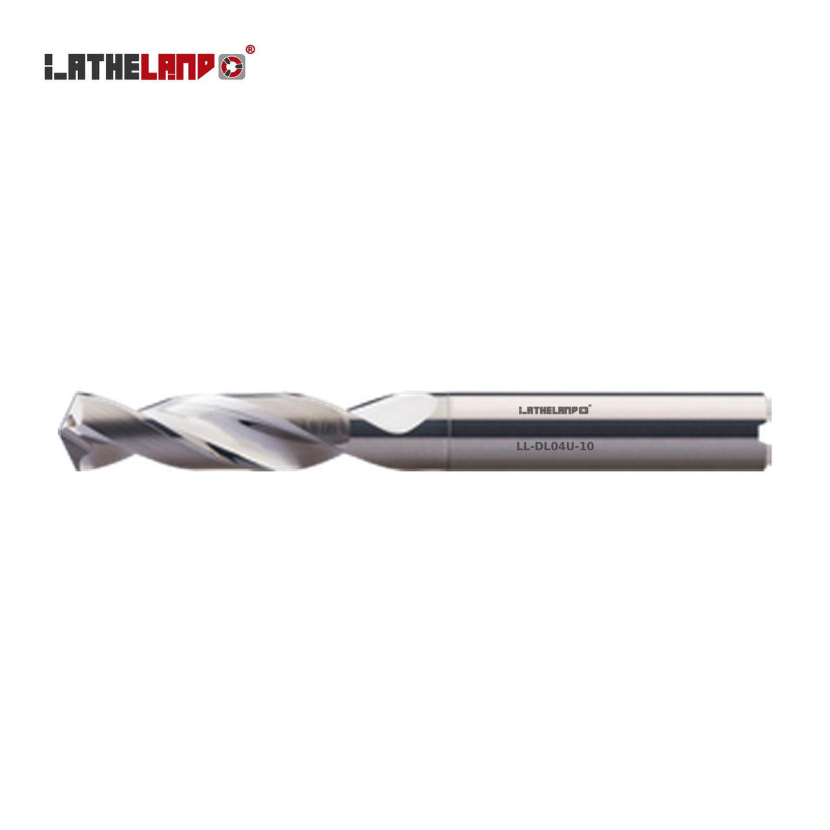 LATHELAND® Coolant-Through Aluminium Drill 3×D, 130° point – DL04