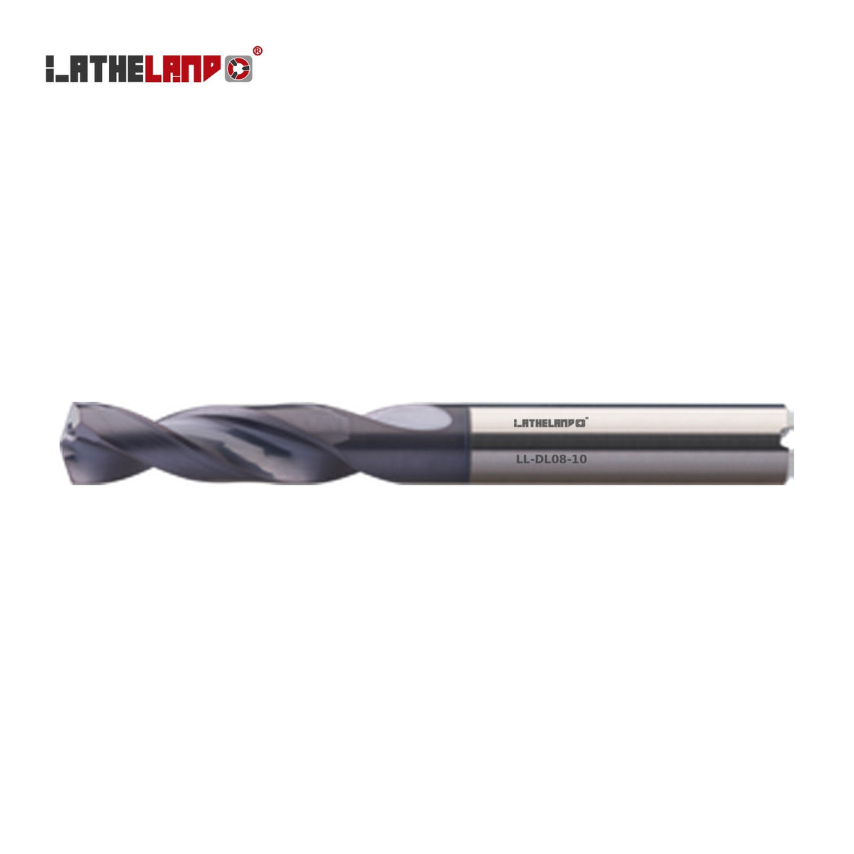 LATHELAND® Coolant-Through Stainless Drill 3×D, DIN 6537K – DL08