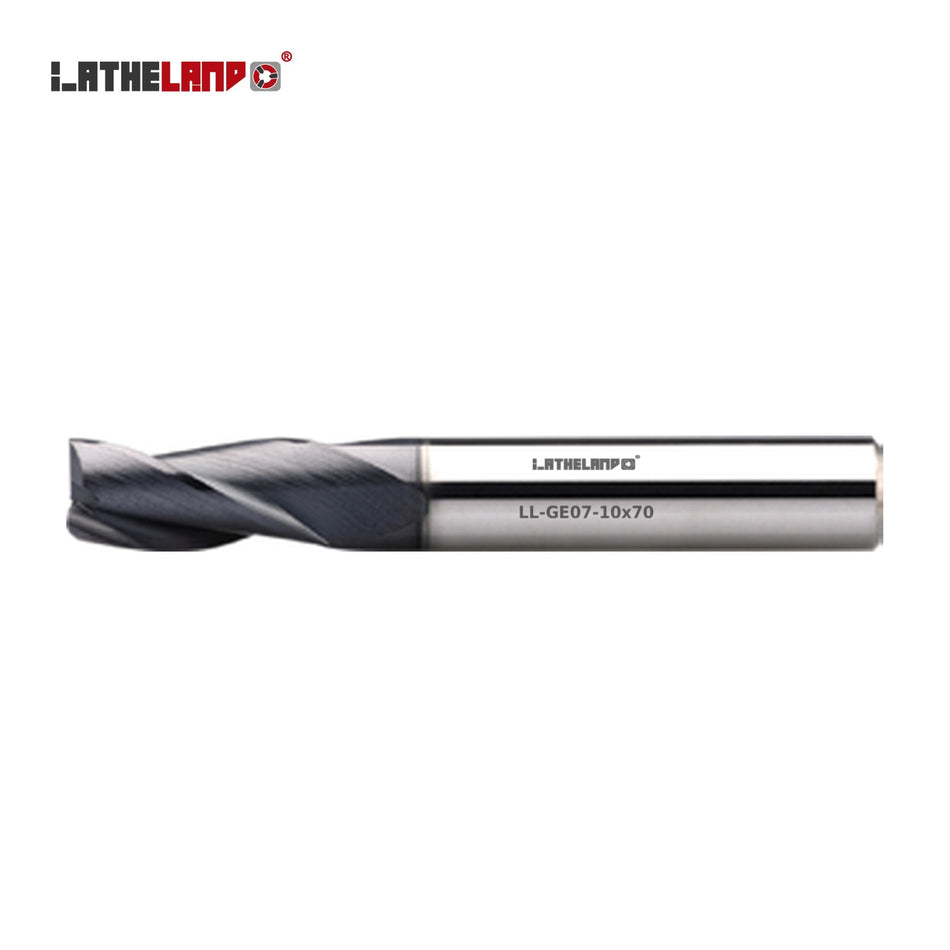 LATHELAND® End Mill for General Machining, 3 Flutes, 40° helix – GE07