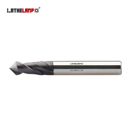 Multi-Purpose End Mill for General Machining, 90° point (spot, chamfer, mill), 2 Flutes