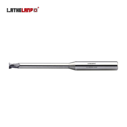 Miniature End Mill with Long Neck for Hardened Steel, 2 Flutes