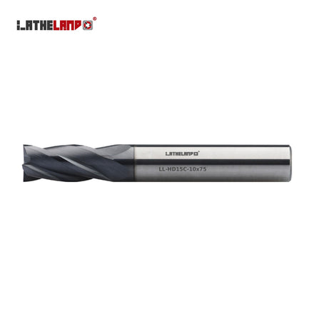 Long End Mill for Hardened Steel, 4 Flutes, 40° helix, AlCrN / AlTiN / TiSiN multilayer