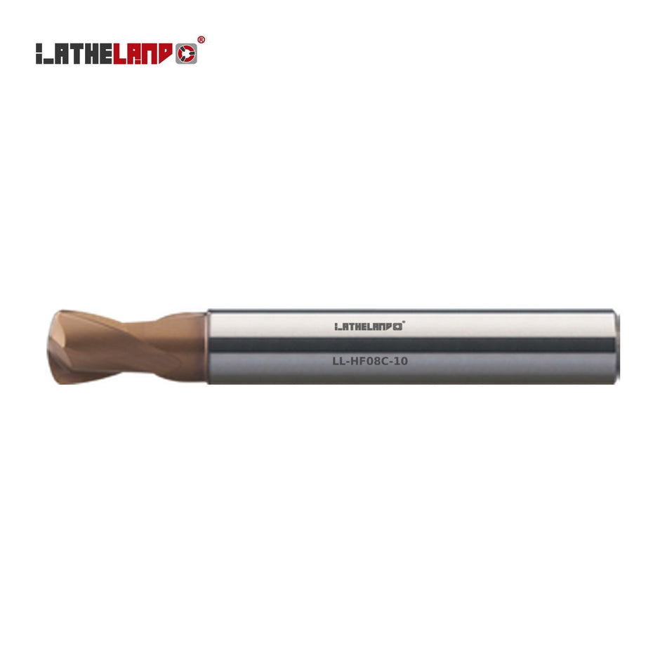 LATHELAND® Double-Radius Finishing End Mill, 4 Flutes – HF08