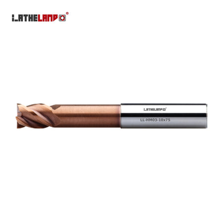 LATHELAND® Long-Reach End Mill for Hard Milling, 4 Flutes – HM03