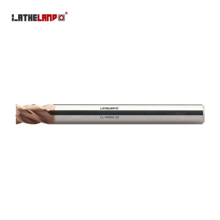 LATHELAND® Extra-Long Long-Reach End Mill for Hard Milling, 4 Flutes – HM04