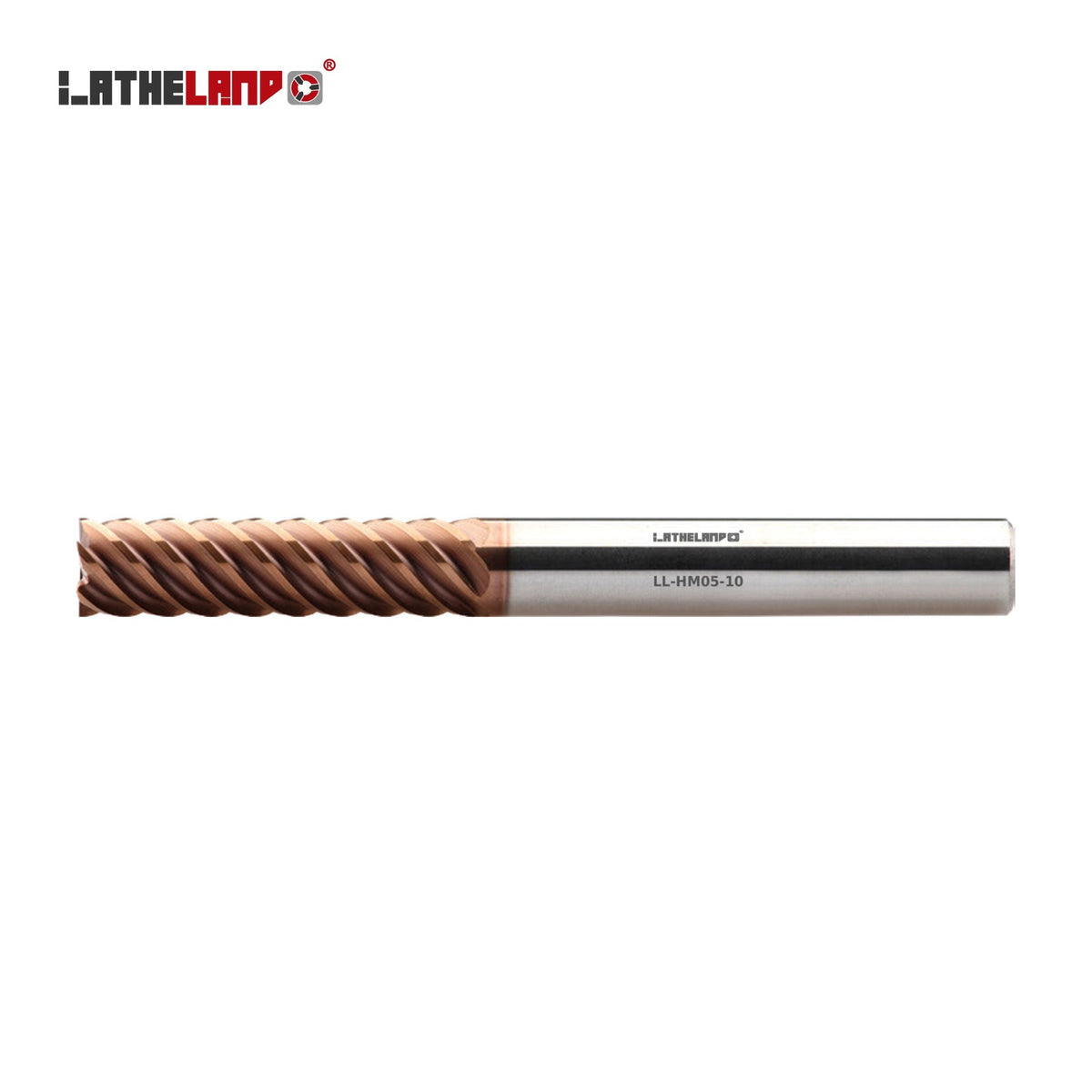 LATHELAND® Multi-Flute Long End Mill for Hard Milling, 6/8 Flutes – HM05