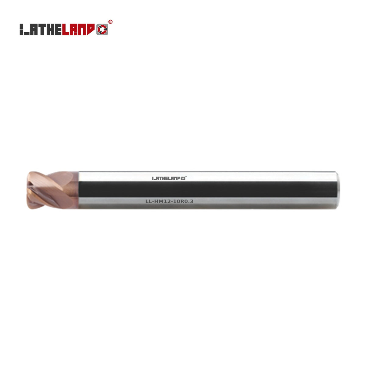 LATHELAND® Torus End Mill for Hard Milling, 4/6 Flutes, 25° helix – HM12