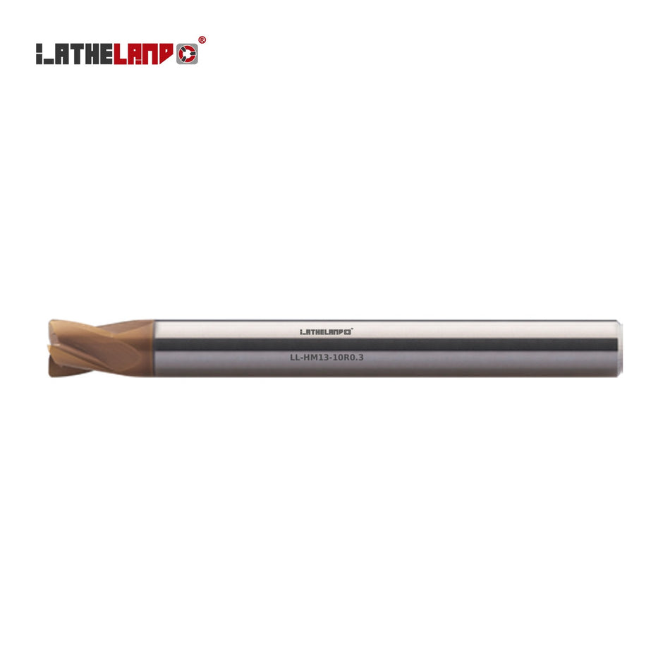 LATHELAND® Long Torus End Mill for Hard Milling, 4/6 Flutes – HM13