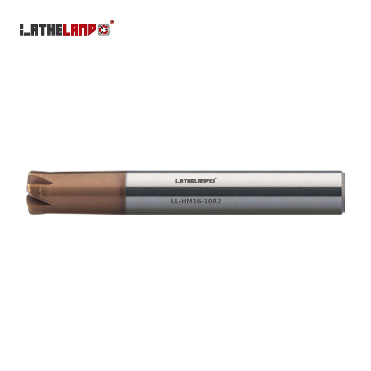 LATHELAND® Torus End Mill for Hard Milling, 4/6 Flutes – HM16
