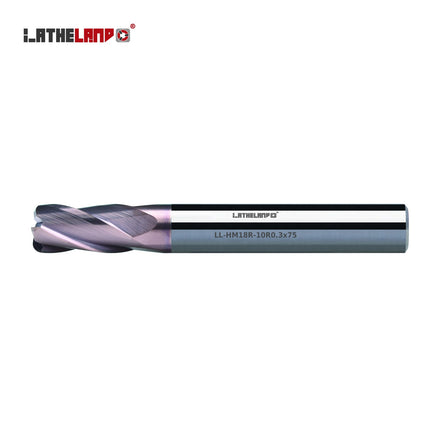 Torus End Mill for Hard Milling, 4 Flutes