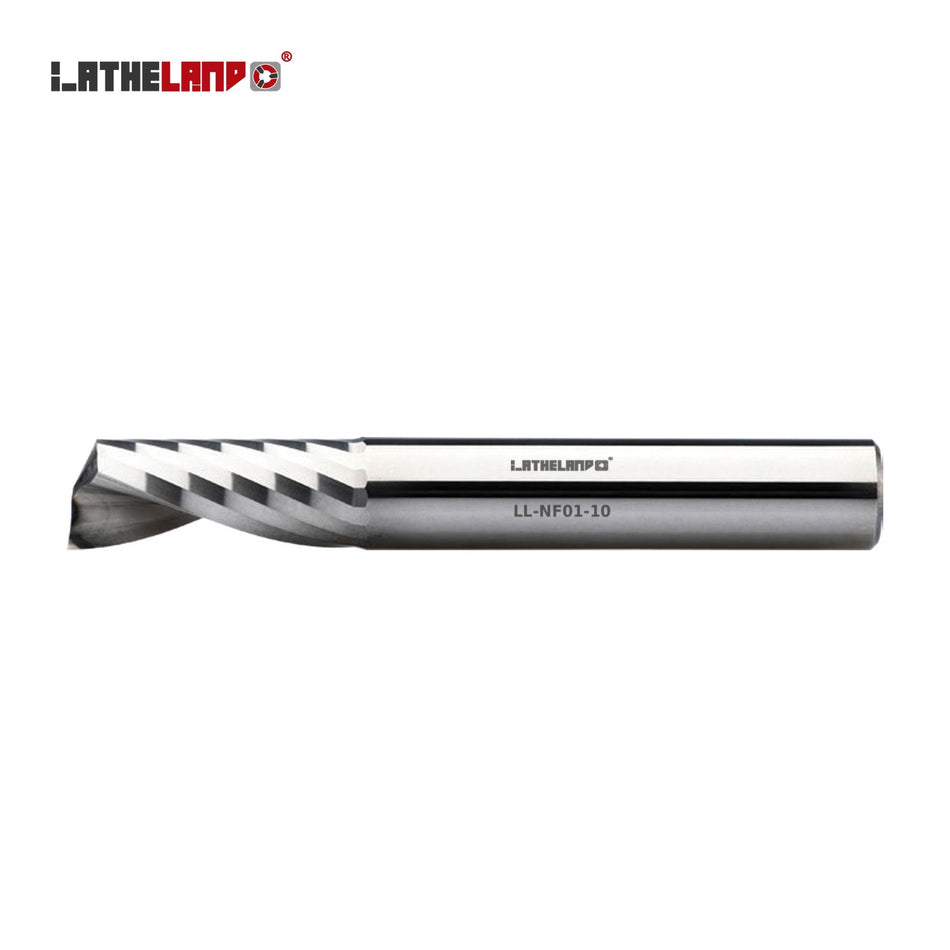 LATHELAND® Aluminium End Mill, single flute – NF01