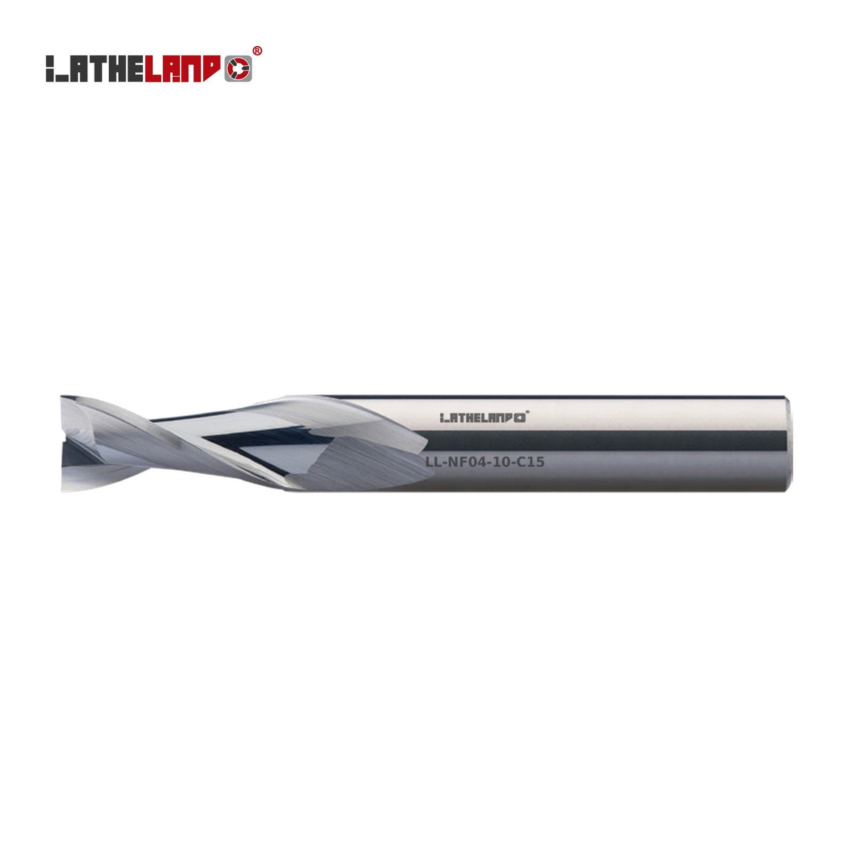 LATHELAND® Aluminium Torus End Mill, edge protection, 2 Flutes – NF04