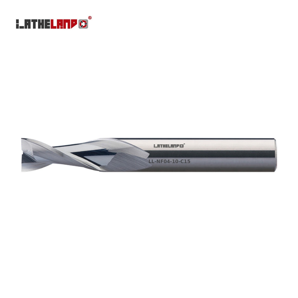 LATHELAND® Aluminium Torus End Mill, edge protection, 2 Flutes – NF04