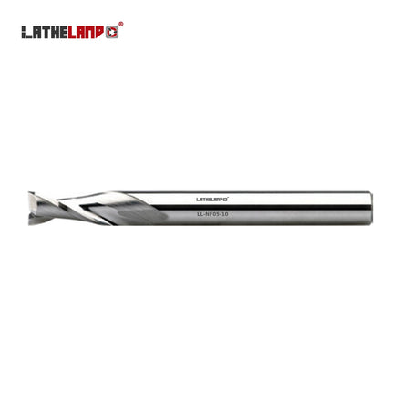 Long Aluminium Torus End Mill, edge protection, 2 Flutes