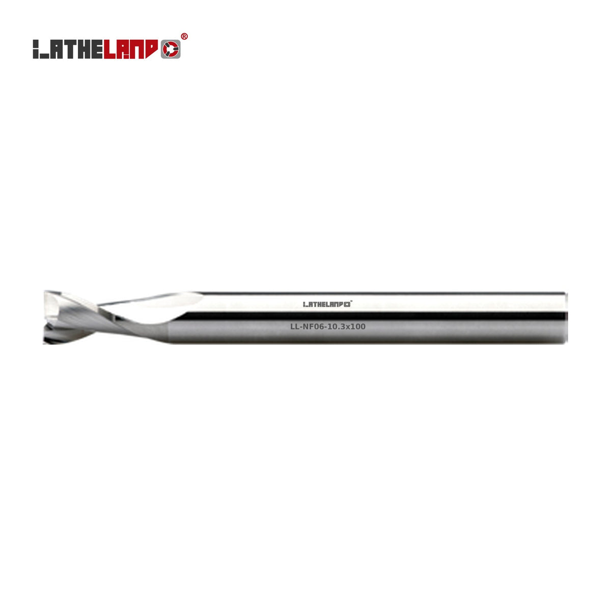 LATHELAND® Aluminium End Mill, reduced shank, 2 Flutes – NF06