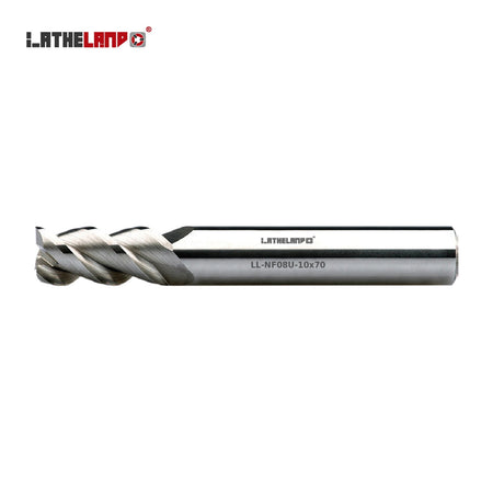 LATHELAND® Aluminium End Mill, 3 Flutes – NF08