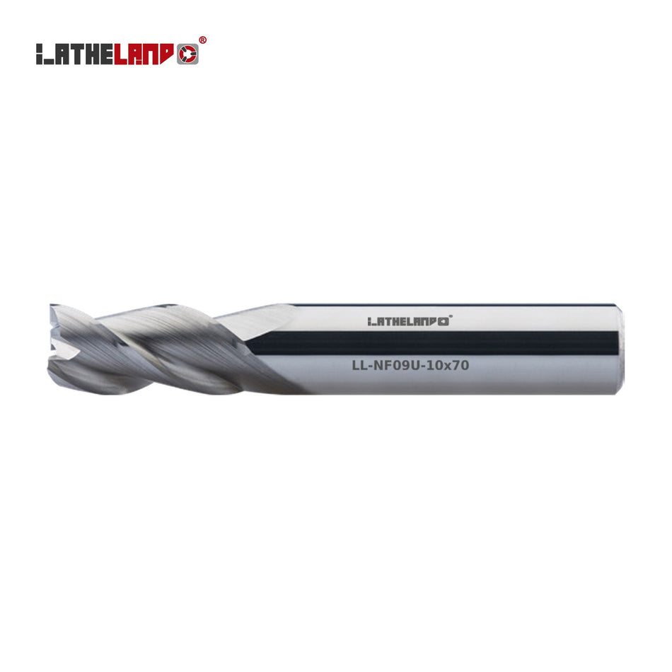 LATHELAND® Variable-Helix Aluminium End Mill, 3 Flutes – NF09