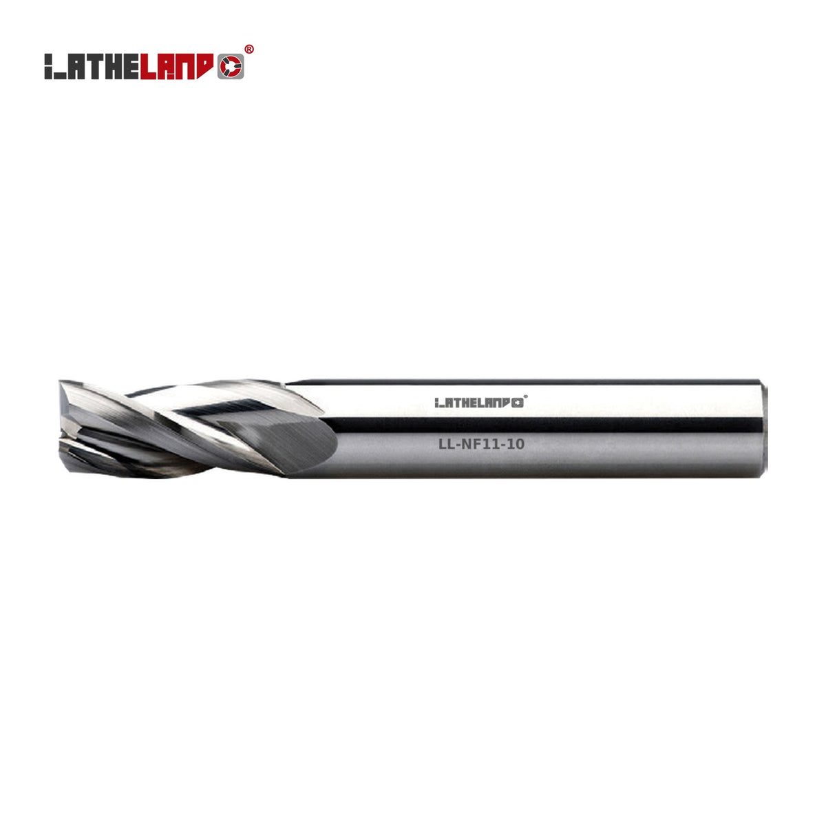 LATHELAND® Aluminium Torus End Mill, edge protection, 3 Flutes – NF11