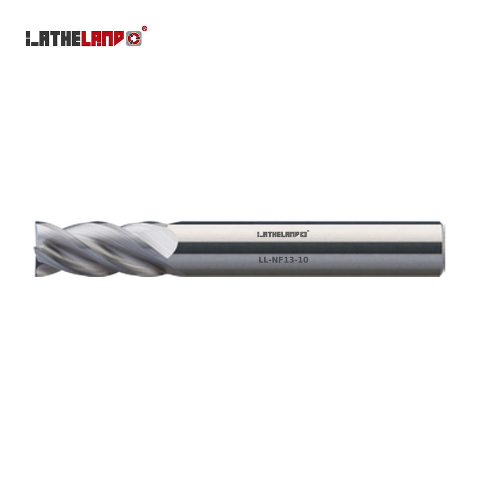 LATHELAND® Variable-Helix Aluminium End Mill, 4 Flutes – NF13
