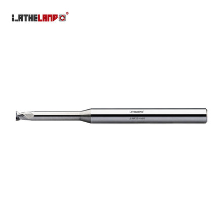Miniature Aluminium End Mill with Long Neck, 2 Flutes