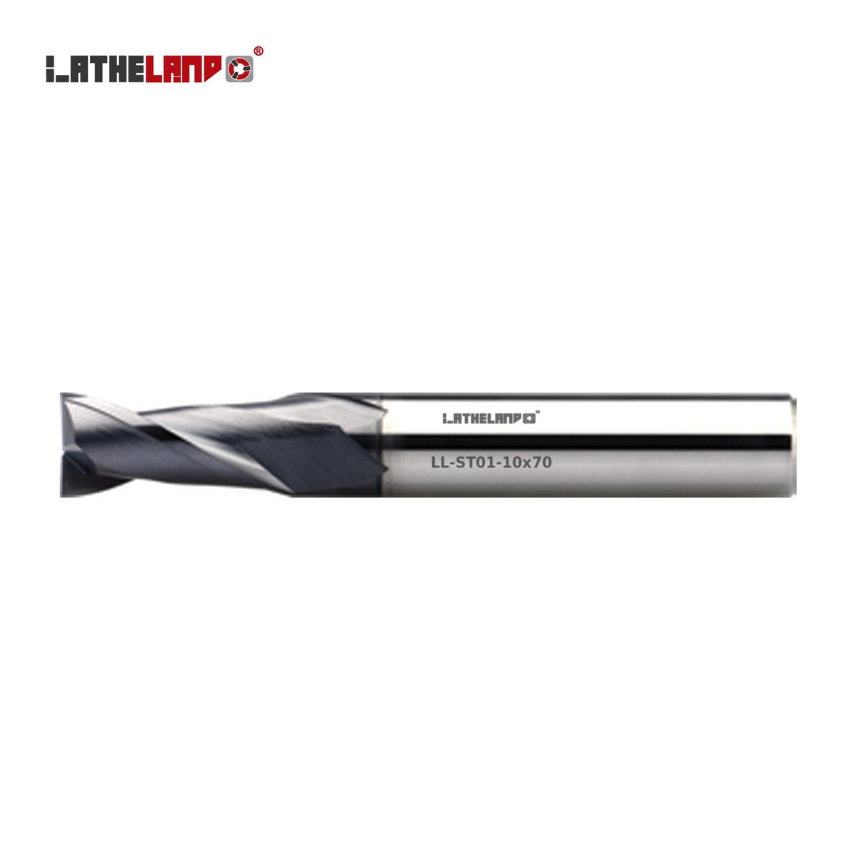 LATHELAND® End Mill for Stainless, Titanium & Superalloys, 2 Flutes – ST01