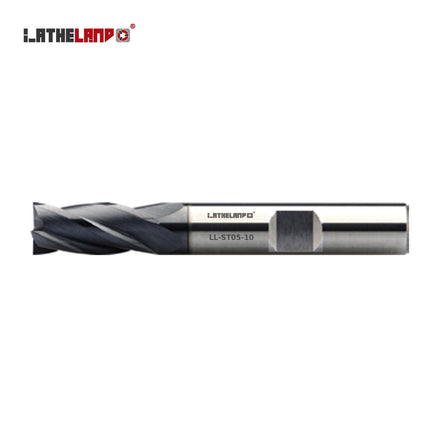 End Mill for Stainless, Titanium & Superalloys, Weldon shank, 4 Flutes