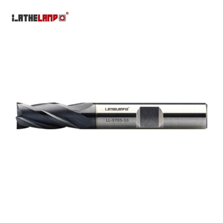 LATHELAND® End Mill for Stainless, Titanium & Superalloys, Weldon shank, 4 Flutes – ST05