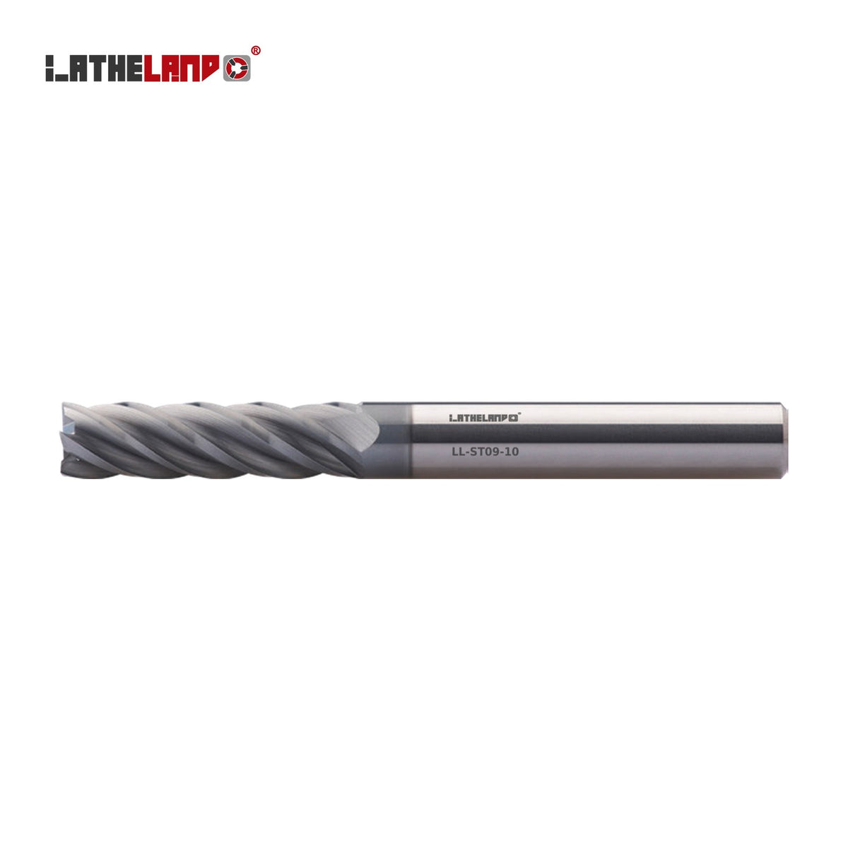 LATHELAND® Variable-Helix Long Torus End Mill for Stainless, Titanium & Superalloys, 5 Flutes – ST09