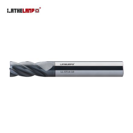 Variable-Helix End Mill for Stainless, Titanium & Superalloys, 4 Flutes, AlCrN, Ø4–20 mm