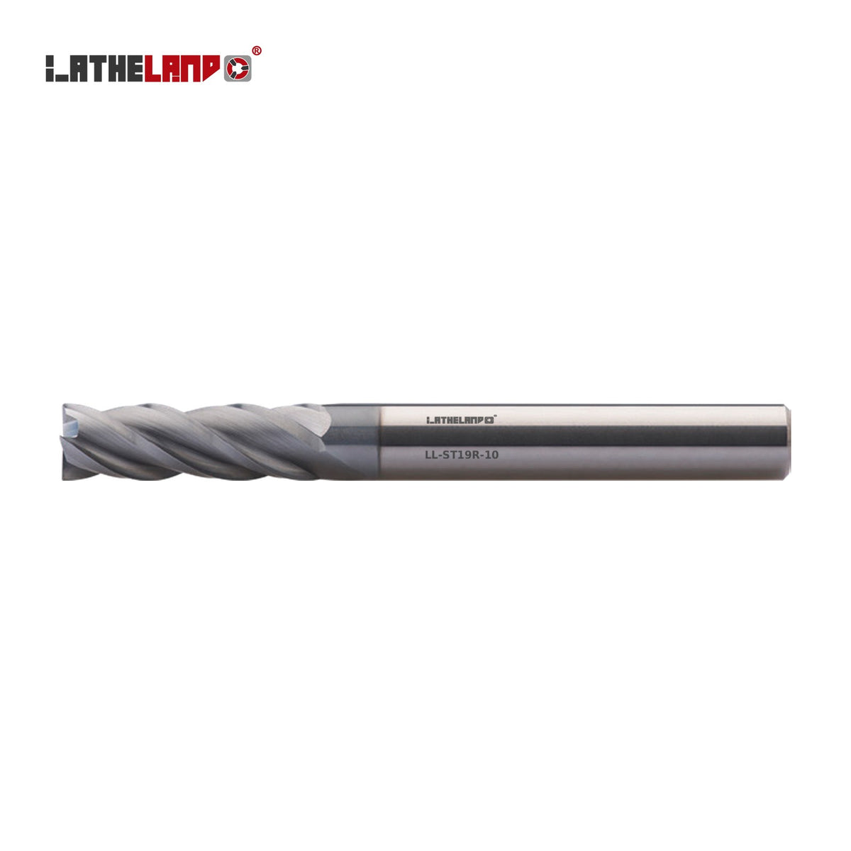 LATHELAND® Variable-Helix Long Torus End Mill for Stainless, Titanium & Superalloys, 4 Flutes – ST19
