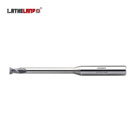 LATHELAND® Miniature Torus End Mill with Long Neck for Stainless, Titanium & Superalloys, 2/4 Flutes – ST22
