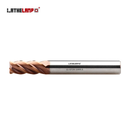 Variable-Helix Torus End Mill for Stainless, Titanium & Superalloys, 4 Flutes, TiSiN multilayer, Ø3–20 mm