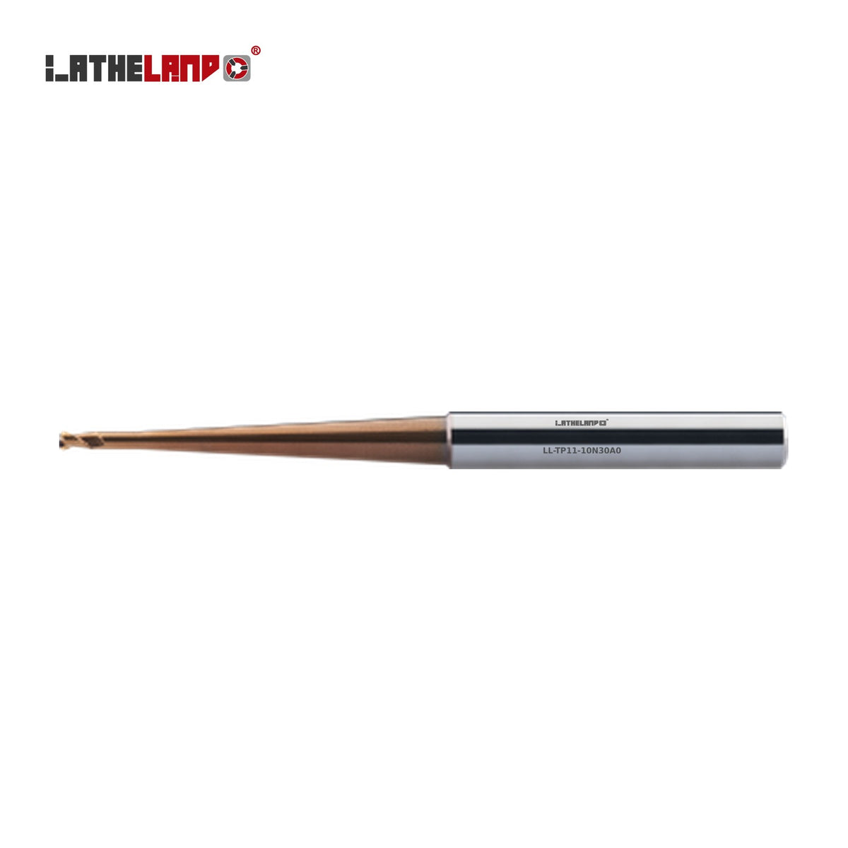 LATHELAND® Torus End Mill with Taper Neck, 2 Flutes – TP11