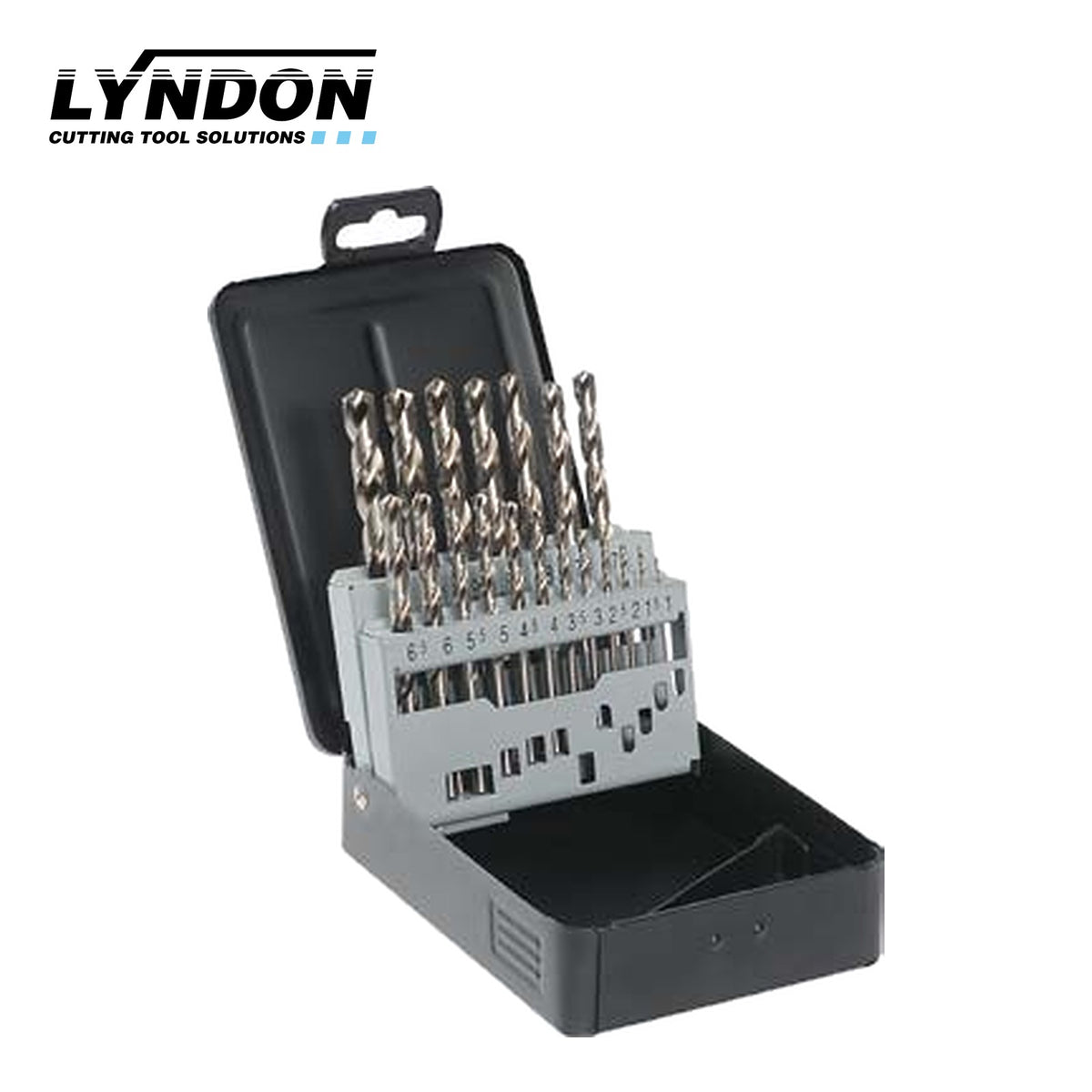 Lyndon HSS Bright Finish Jobber Drill Sets – Metal Case