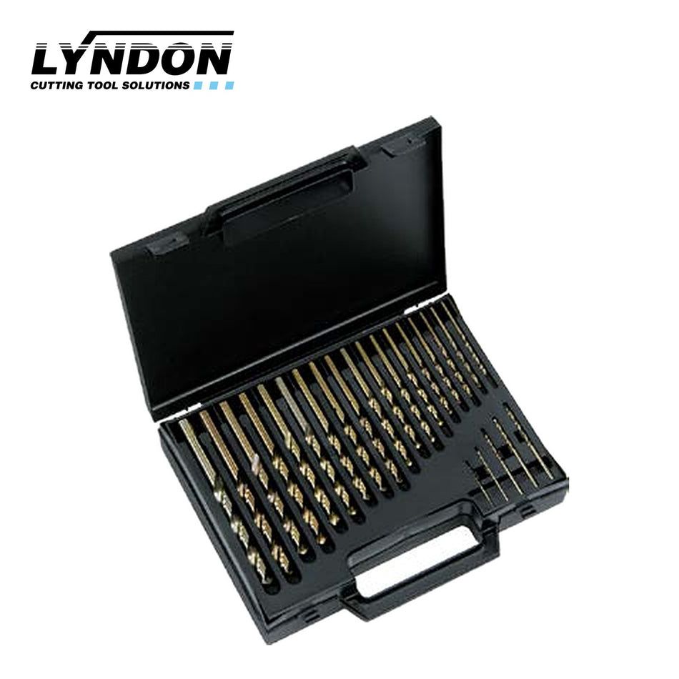Lyndon HSS-Co Cobalt Jobber Drill Sets – Plastic Carry Case