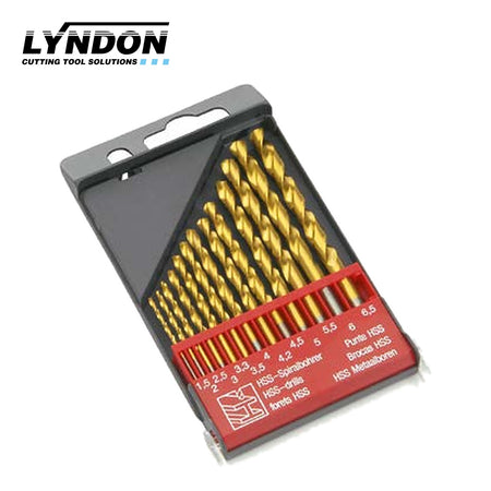 Lyndon Jobber Drill Sets – Plastic Flip-Lid Case
