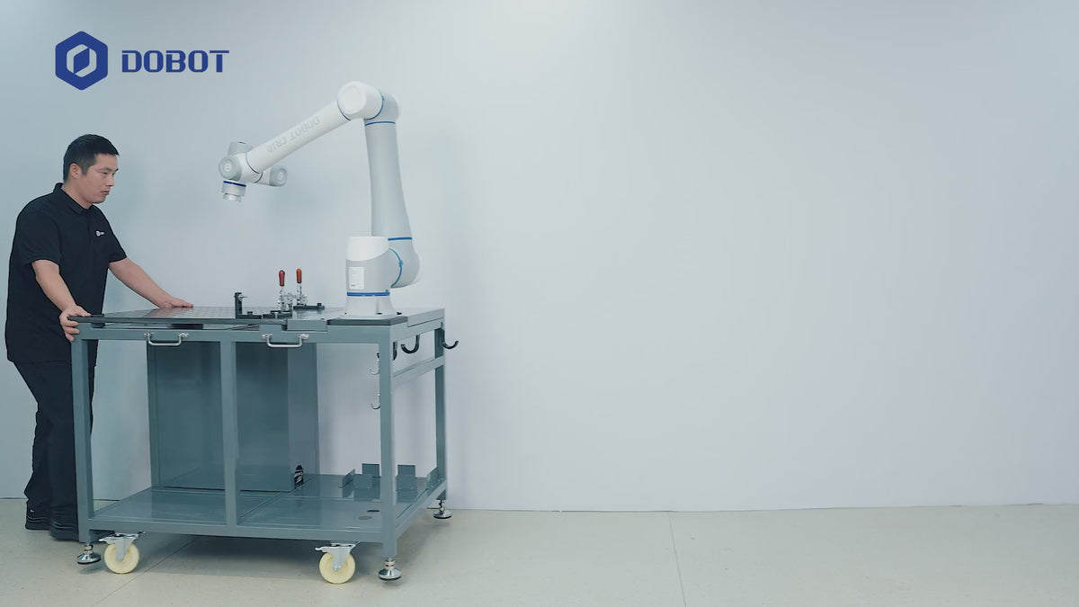 Dobot mobile welding platform: set-up and welding demonstration video