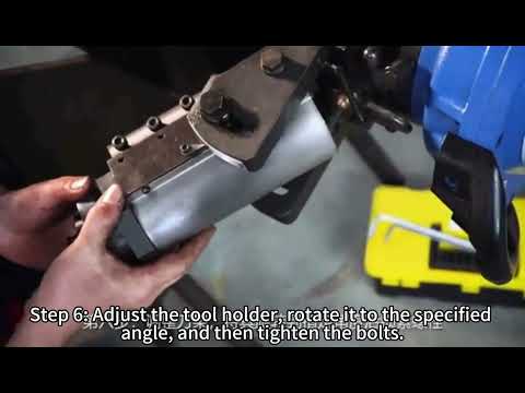 TAOLE TIE Electric ID-Mounted Pipe Bevelling Machine video