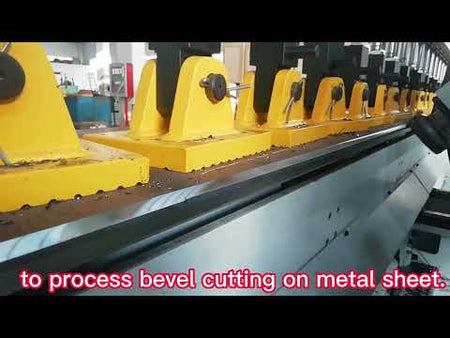 TAOLE TMM-V/X CNC Edge Milling Machine video