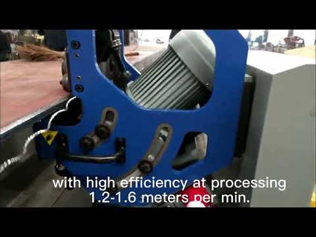 TAOLE TBM-16D / 16D-R Heavy-Duty Plate Bevelling Machine video