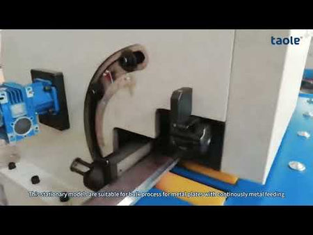 TAOLE TCM-SR3 Plate Edge Rounding & Chamfering Machine video
