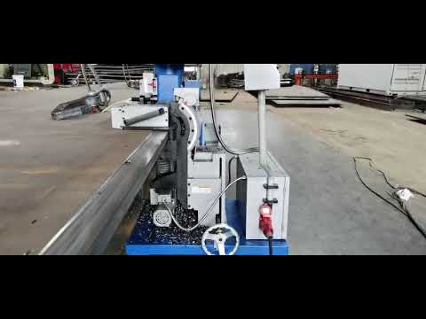 TAOLE TMM-100L Heavy-Duty Plate Bevelling Machine video
